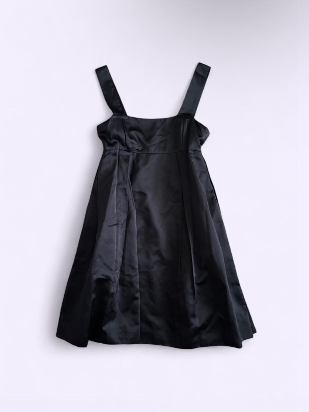 Rare DKNY 100% Silk Babydoll Dress Little Black Dress LBD Size 6 Luxury